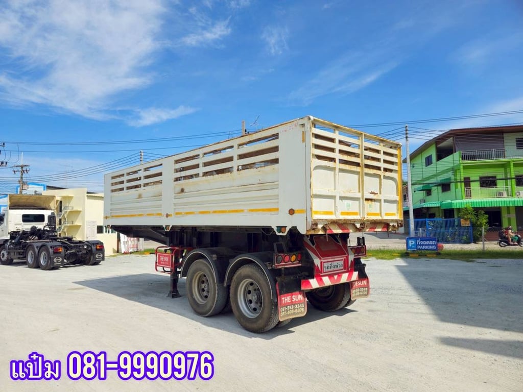 🚚หางเซมิดั้มพ์ ปี 2566 อู่เดอะซัน สองเพลา Sาคา 580,000.-(3395) 🚚หางเซมิดั้มพ์ ปี 2566 อู่เดอะซัน สองเพลา Sาคา 580,000.-(3395)