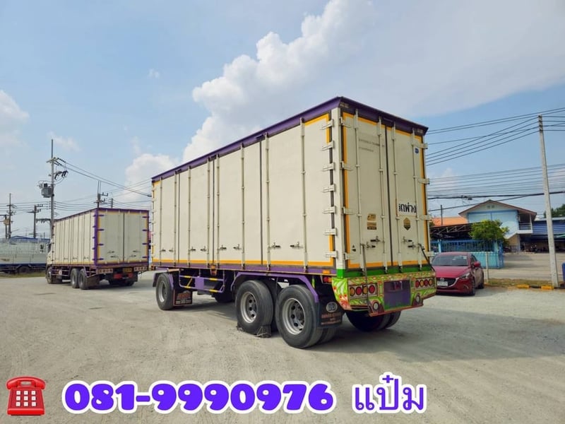 🚚หางตู้สิบบาน ปี 2563 อู่เซฟดีล  สามเพลา Sาคา  490,000.-(4972)