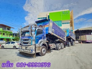 สิบล้อดั้มพ์ พ่วงเเม่ลูก ปี66 ISUZU FXZ 360 แรง Sาคา 3,050,000.-(5236)(5237) สิบล้อดั้มพ์ พ่วงเเม่ลูก ปี66 ISUZU FXZ 360 แรง Sาคา 3,050,000.-(5236)(5237)