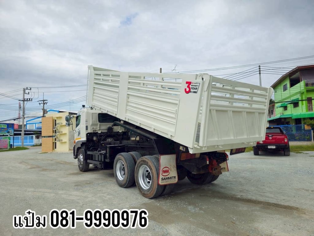 🚚สิบล้อดั้มพ์  ปี 2560 HINO  FM1A  344 เเรง Sาคา  1,710,000.-(2539)