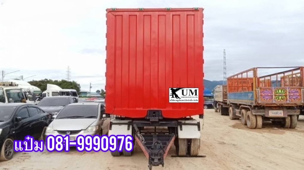 🚚หางตู้สิบบาน ปี 2565 อู่ ปิติ สองเพลา ราคา 570,000.-(3634) 🚚หางตู้สิบบาน ปี 2565 อู่ ปิติ สองเพลา ราคา 570,000.-(3634)