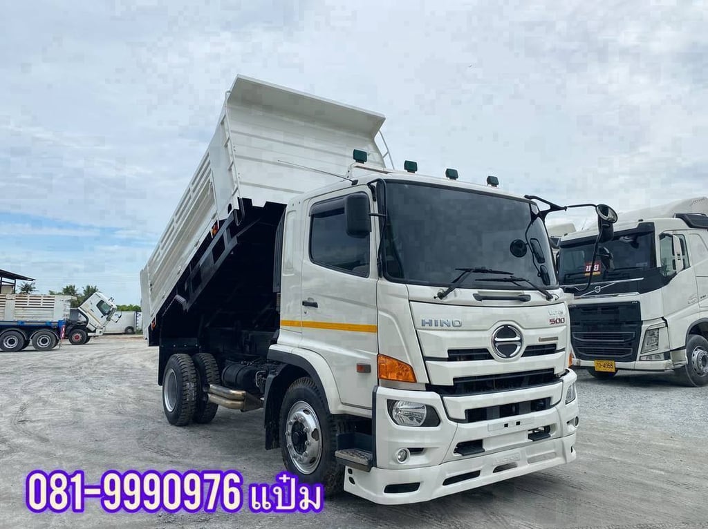 🚚 หกล้อดั้มพ์  ปี 2566  HINO VICTOR  FG8J  ราคา   1,750,000.- (5856)