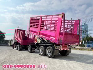 🚛สิบล้อดั้มพ์พ่วง ปี 2565 HINO  FM1A 344 เเรงม้า  Sาคา  2,740,000.-(0932)(0933)