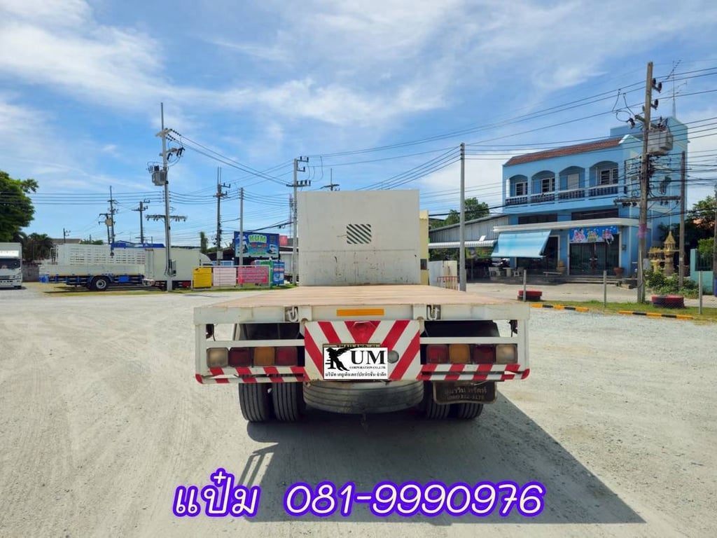 🚚สิบล้อพื้นเรียบ 2 เพลา ISUZU  FVZ 300 แรงม้า  ราคา 1,140,000.-(0812) 🚚สิบล้อพื้นเรียบ 2 เพลา ISUZU  FVZ 300 แรงม้า  ราคา 1,140,000.-(0812)