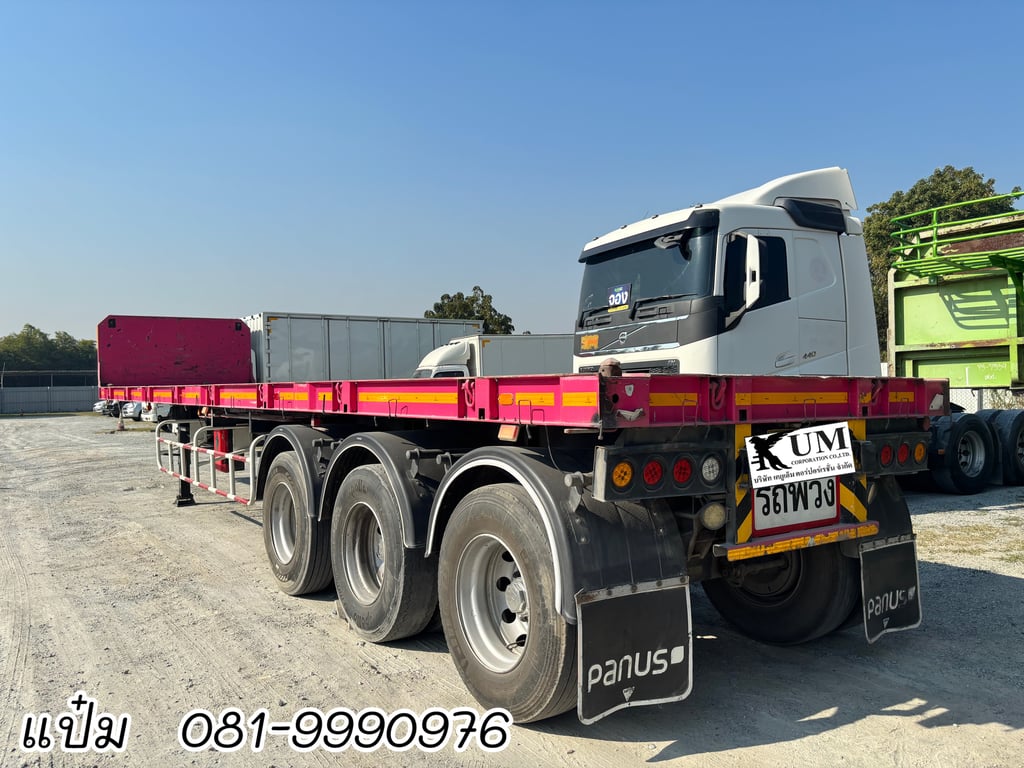 🚌หางพื้นเรียบ ปี 2565 สามเพลา อู่พนัส Sาคา 390,000.-(2259) 🚌หางพื้นเรียบ ปี 2565 สามเพลา อู่พนัส Sาคา 390,000.-(2259)