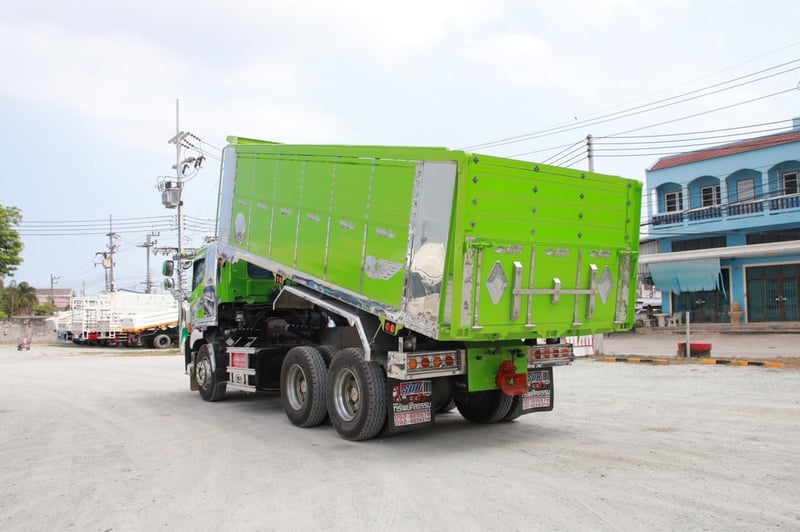 🔥สิบล้อดั้มพ์ อลูมิเนียม พร้อมชุดเเต่ง HINO  FM1A 344 เเรง  ปี2566 Sาคา  2,270,000.-(5902)