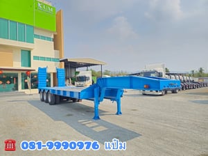 🚚หางโลว์เบด  สามเพลา อู่ VT ปี 2563  มีสะพาน Sาคา  620,000.-(9739)