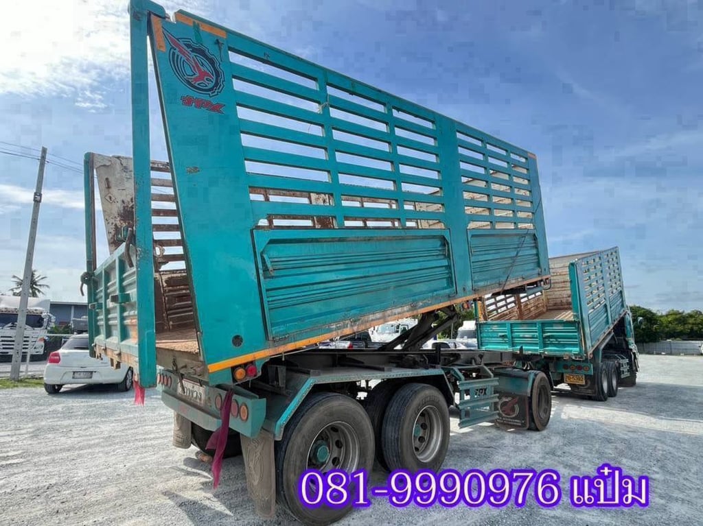 สิบล้อดั้มพ์พ่วงเเม่ลูก  ปี 2566  ISUZU  FXZ 360 แรงม้า ราคา  2,990,000.-(5392)(5393)