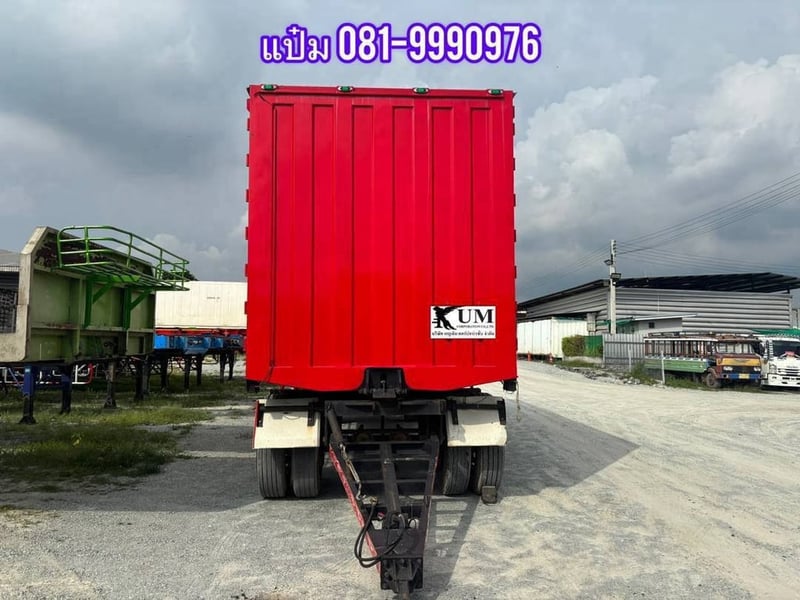 🚚หางตู้สิบบาน ปี 2565 อู่ ปิติ  สองเพลา ราคา  620,000.-(3634)