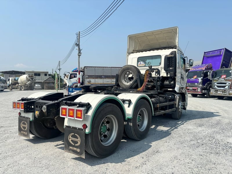 สิบล้อหัวลาก HINO  FM1A 344 แรง  ปี 2559 ปีเดียวคืนทุน เเต่งหล่อ เครื่องเเน่น Sาคา  1,420,000.- (3033)