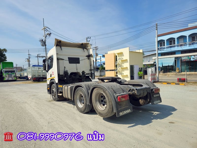 🔥 SCANIA P360 แรงม้า เพลาเดียวยกล้อ  ลากหนักได้ ประหยัดกว่า ปี 2019 (1372)