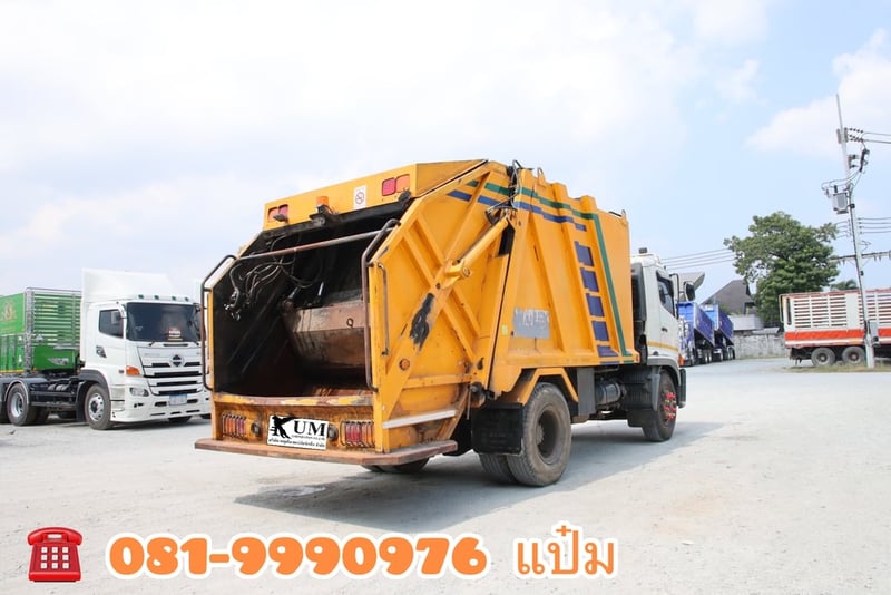 🚚หกล้อบรรทุกขยะ ปี 2566 HINO  FG8J 240 แรงม้า Sาคา  1,820,000.-(4039)