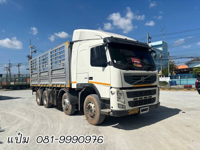 🚚สิบสองล้อคอก ปี 2556 VOLVO  FM  440 เเรงม้า Sาคา  555,000.-(2894)