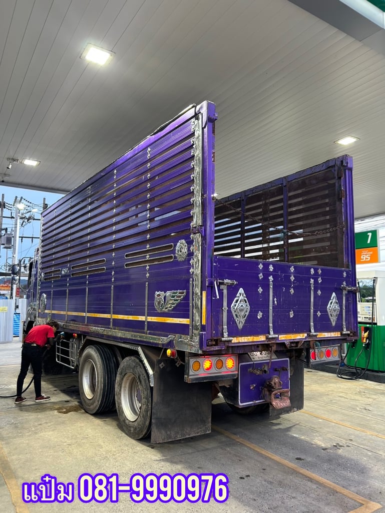 🚚สิบล้อดั้มพ์  ปี 2554 ISUZU  FXZ  360  เเรงม้า ราคา  1,090,000.-(9033)