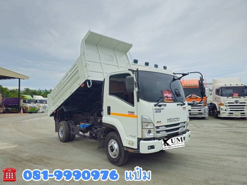 🚚 หกล้อดั้มพ์ ปี 2565 ISUZU FRR 210 เเรง ( 1030) Sาคา 1,020,000.-