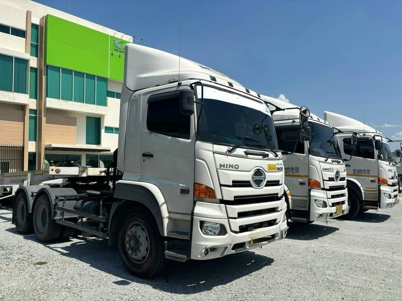 💯ด่วนเข้าใหม่ สิบล้อหัวลาก รุ่นใหม่ก่อนยูโร 5 ไมล์ 100,000+ 🚛HINO FM1A 344 เเรงปี 2566