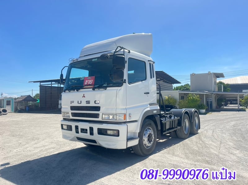 สิบล้อหัวลาก FUSO (5718) FV 380 แรง ปี 2555 สิบล้อหัวลาก FUSO (5718) FV 380 แรง ปี 2555