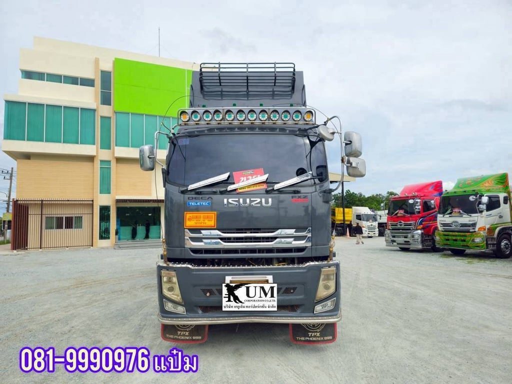  สิบล้อดั้มพ์ ISUZU  FXZ  360 แรงม้า ปี 2566 ราคา  3,270,000.- (7740)(7741)