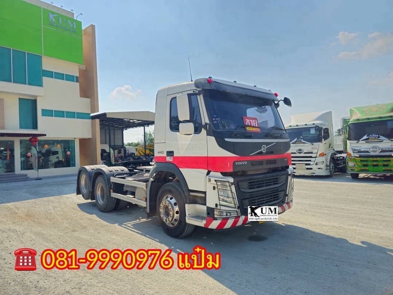 Volvo 440 แรงม้า ปี 61 เพลาเดียวถุงลมยกล้อ (3691) Volvo 440 แรงม้า ปี 61 เพลาเดียวถุงลมยกล้อ (3691)