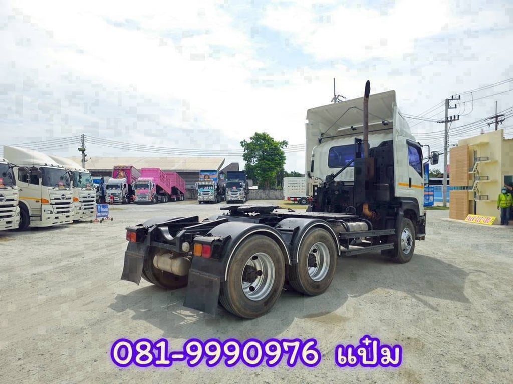 🚚สิบล้อหัวลาก  ปี 2555 ISUZU  GXZ 360 แรงม้า   ราคา 1,310,000.-(6863) 