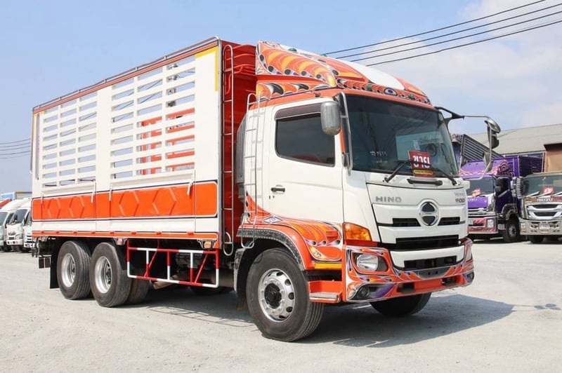 สิบล้อกระบะคอก HINO FL8J 260 แรงม้า ปี 2559 (2895) สิบล้อกระบะคอก HINO FL8J 260 แรงม้า ปี 2559 (2895)