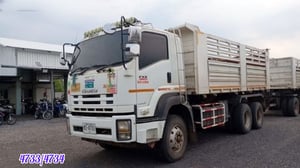 👉สิบล้อดั้มพ์พ่วง ISUZU FXZ 360 แรงม้า ปี 57(4733,4734) 👉สิบล้อดั้มพ์พ่วง ISUZU FXZ 360 แรงม้า ปี 57(4733,4734)