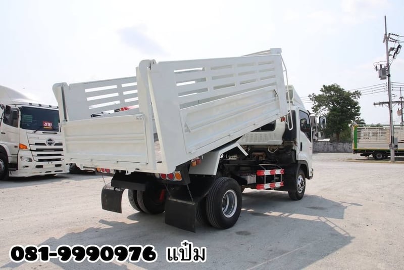 🚚หกล้อดั้มพ์ ปี 2564 ISUZU  FRR 210 เเรงม้า Sาคา  910,000.-(3862)