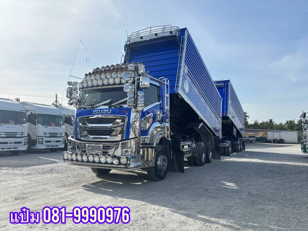 🚌สิบล้อพ่วงเเม่ลูก  ปี 2566 ISUZU  FXZ  360  แรงม้า Sาคา  3,390,000.-(3111)(3112)