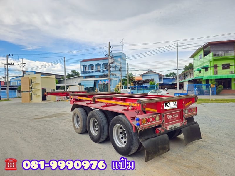  หางสาลี่ สามเพลา อู่เดอะซัน  ปี 2566 4 ท่อน ยืด 22.5 เมตร Sาคา  440,000.-(4860)