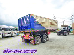 🚚หางเซมิดั้มพ์  ปี 2565 อู่TNJ   สองเพลา Sาคา  540,000.- (0824)