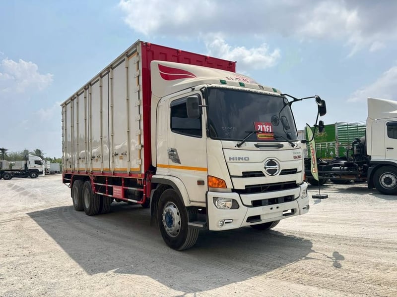 สิบล้อตู้ 🚛HINO FL8J  260 แรง ปี 65 Sาคา  2,140,000.-(5943)