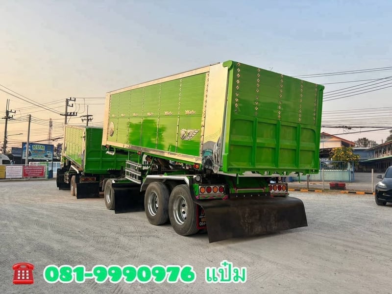 🚚สิบล้อดั้มพ์  พ่วงเเม่ลูก ปี 2565 ISUZU FXZ  360 แรงม้า Sาคา  2,870,000.-(2868)(2869)