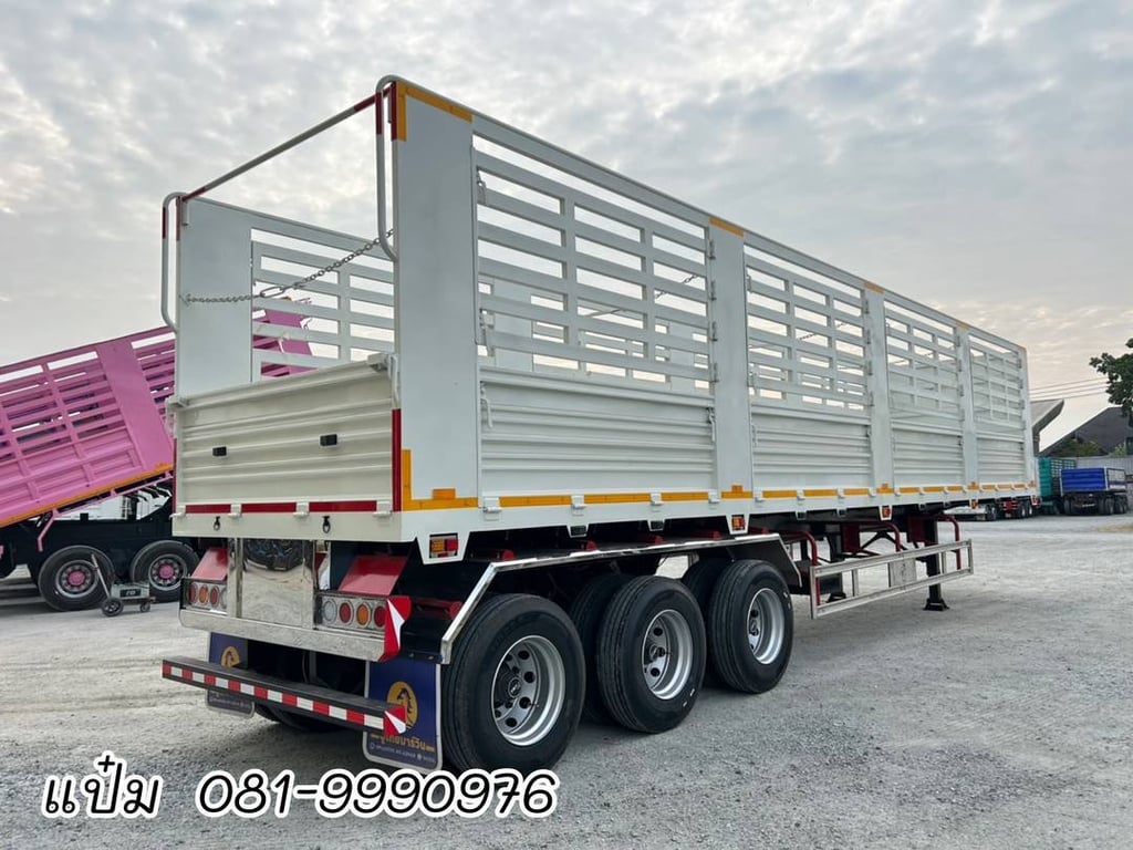 🚚หางคอกสามเพลา ปี 2568 อู่ไทยมาวิน Sาคา 590,000.-( 0735 ) 🚚หางคอกสามเพลา ปี 2568 อู่ไทยมาวิน Sาคา 590,000.-( 0735 )