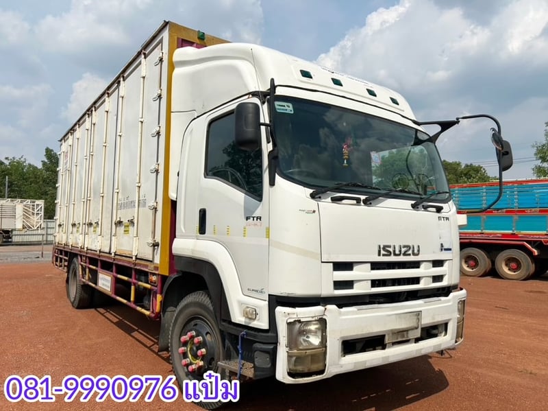 หกล้อตู้สิบบาน ปี 2559 ISUZU  FTR 240 เเรงม้า Sาคา 1,090,000.- (6613)  #จัดไฟแนนซ์ได้ #หกล้อตู้สิบบานมือสอง #หกล้อตู้ราคาถูก #ตู้เเห้งสิบบาน