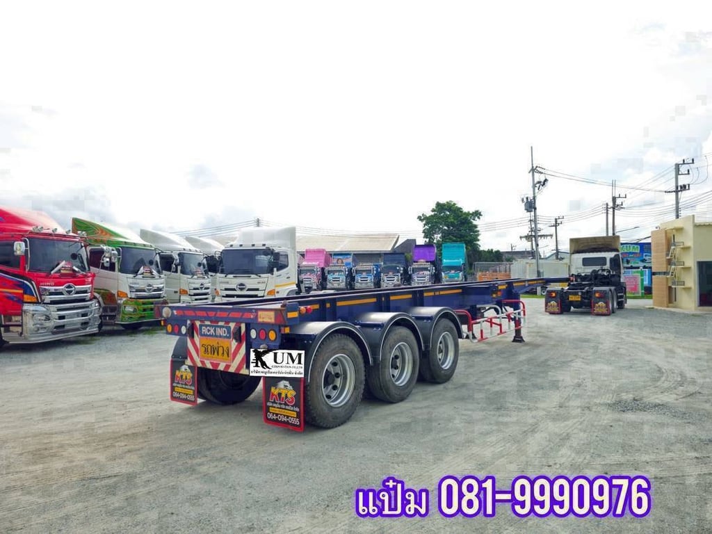 🚚หางก้าง สามเพลา ปี 2564 อู่ RCK ราคา 440,000.-(6338) 🚚หางก้าง สามเพลา ปี 2564 อู่ RCK ราคา 440,000.-(6338)