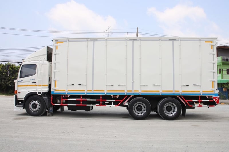 สิบล้อตู้สิบบาน HINO FL8J 260 แรงม้า ปี 2561 (2717) สิบล้อตู้สิบบาน HINO FL8J 260 แรงม้า ปี 2561 (2717)