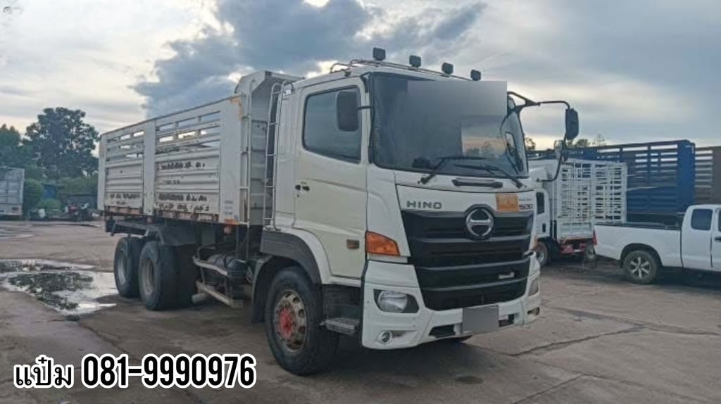 🚚สิบล้อดั้มพ์  ปี 2564 HINO  FM1A  344 แรง Vายตัด  1,490,000.-(0913)