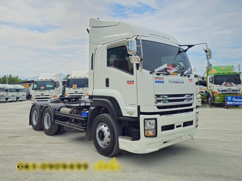 สิบล้อหัวลาก Isuzu Gxz 360 แรงม้า ปี 2566 (3394)