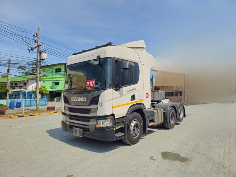 สิบล้อหัวลาก SCANIA P360  แรง ปี 2562 (1243) Sาคา  1,890,000 .- โทร .081-9990976 แป๋ม