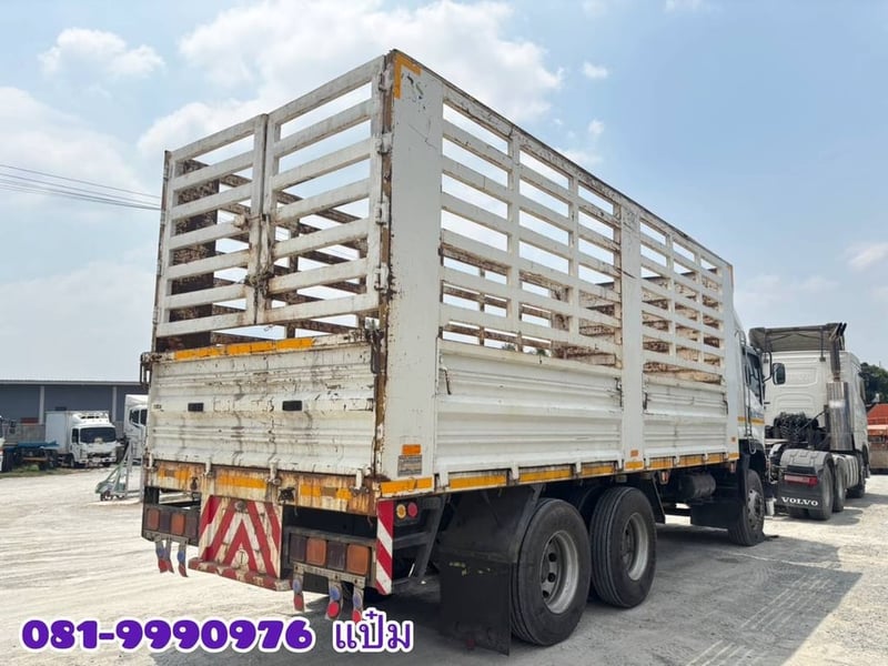 ISUZU FVM 300แรงม้า รถบรรทุก 10ล้อ กระบะคอกสูง ปี2020 เลขไมล์ 400,000 กม.