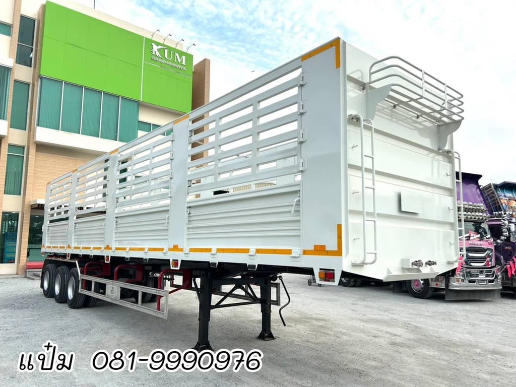 🚚หางคอกสามเพลา ปี 2568 อู่ไทยมาวิน Sาคา 590,000.-( 0735 ) 🚚หางคอกสามเพลา ปี 2568 อู่ไทยมาวิน Sาคา 590,000.-( 0735 )