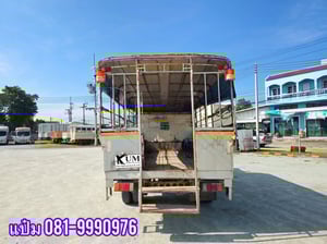 🚌หกล้อโดยสาร  ปี 2554 ISUZU  NPR 150 แรงม้า Vายตัด  440,000.-(6451)