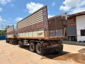 สิบล้อดั้มพ่วงแม่ลูก ISUZU FXZ 360 ปี 2565 (1903)(1904)