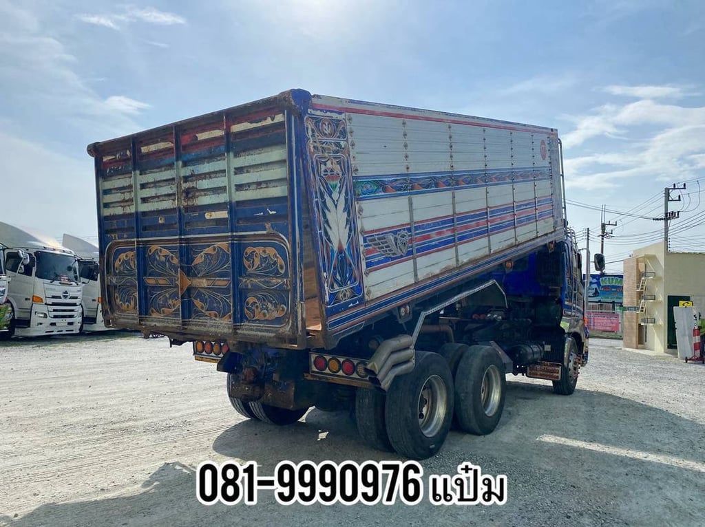 สิบล้อดั้มพ์ HINO FM1A  344 แรงม้า ปี 2560 ราคา 1,430,000.-(0064) 