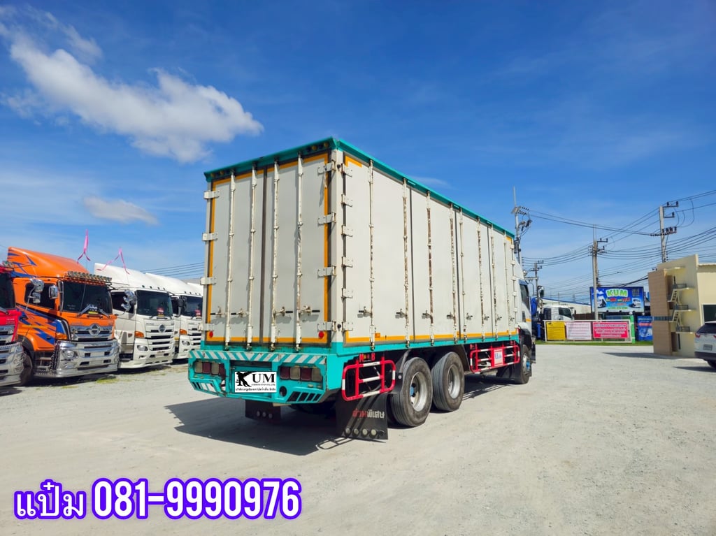  🚌สิบล้อตู้สิบบาน ปี 2562  ISUZU  FVM  300  แรงม้า  Sาคา  1,790,000.-(0634)