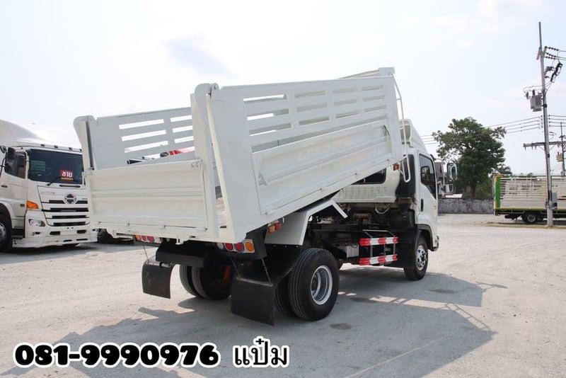 🚚หกล้อดั้มพ์ ปี 2564 ISUZU  FRR 210 เเรงม้า Sาคา  910,000.-(3862)