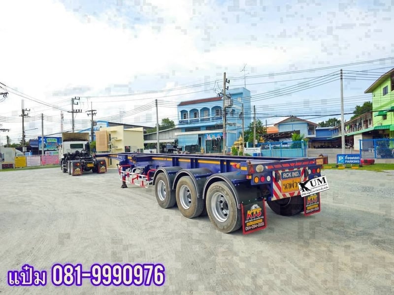 🚚หางก้าง  ปี 2564 สามเพลา   อู่ RCK Sาคา  420,000.-(6338)