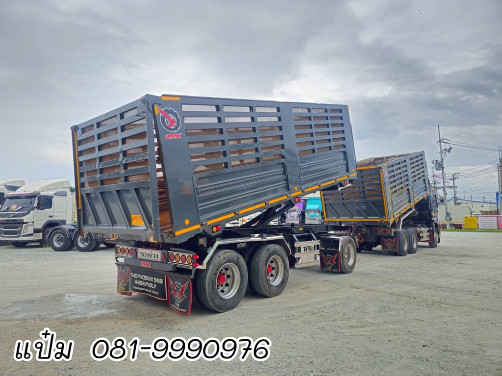 ISUZU FXZ 360แรงม้า รถบรรทุก 10ล้อ พ่วงแม่ลูก ปี2023 เลขไมล์ 120,000 กม.