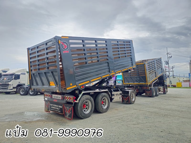 ISUZU FXZ 360แรงม้า รถบรรทุก 10ล้อ พ่วงแม่ลูก ปี2023 เลขไมล์ 120,000 กม.