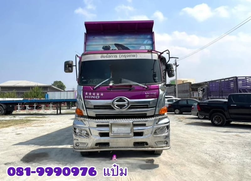 สิบล้อดั้มพ์พ่วง HINO FM2P  380 แรงม้า ปี 65 (2089)2090) Sาคา  2,820,000.-